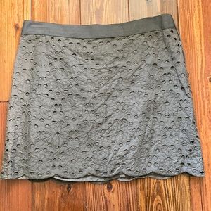 Size 2 J Crew Eyelit Skirt
